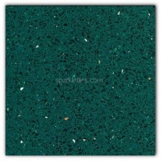 Gulfstone Quartz Emerald green sparkly mirror tile in 60x60cm Gulfstone Quartz Emerald green sparkly mirror tile in 60x60cm