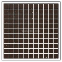 Gulfstone Quartz Mocha brown sparkly mirror tile in 2.5x2.5cm Gulfstone Quartz Mocha brown sparkly mirror tile in 2.5x2.5cm