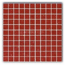 Gulfstone Quartz Ruby red sparkly mirror tile in 2.5x2.5cm Gulfstone Quartz Ruby red sparkly mirror tile in 2.5x2.5cm