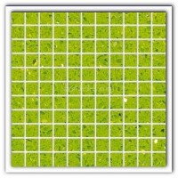 Gulfstone Quartz Salalah lime sparkly mirror tile in 2.5x2.5cm Gulfstone Quartz Salalah lime sparkly mirror tile in 2.5x2.5cm
