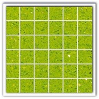 Gulfstone Quartz Salalah lime sparkly mirror tile in 4.7x4.7cm Gulfstone Quartz Salalah lime sparkly mirror tile in 4.7x4.7cm