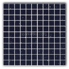 Gulfstone Quartz Sapphire sparkly mirror tile in 2.5x2.5cm Gulfstone Quartz Sapphire sparkly mirror tile in 2.5x2.5cm